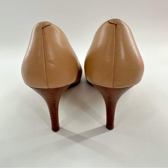 Cole Haan womens heels size 8 tan leather pointy toe stilettos - Picture 6 of 13